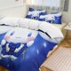 thumbnail image 1 of Cinnamoroll Quilt Set Thicken Soft 3 Pieces Bedding Set All Season Duvet Cove with 2 Pillowcases for Adult Women Girls Teens Home Room Decor, 1 of 5