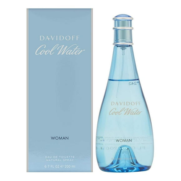 Perfume Cool Water Edt En Aerosol 200 Ml Para Mujer
