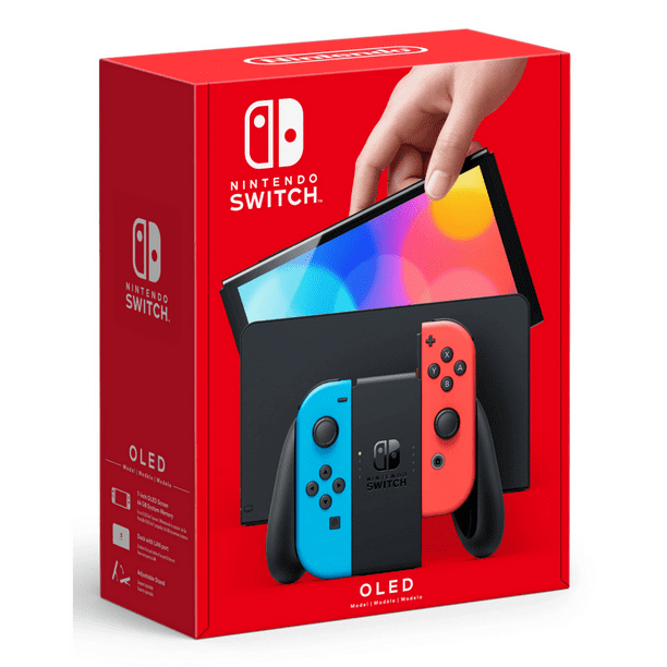 Consola Nintendo Switch Oled Portatil 64gb 7 Pulgadas Neon | Lider