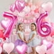 thumbnail image 5 of Balloon Florisland para 23 cumpleaños, lámina de mylar, color rosa, 1,02 m, 5 of 6