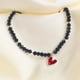 thumbnail image 1 of Pulsera ajustable corazón rojo, 1 of 4