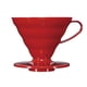 thumbnail image 1 of Gotero de café Hario V60 de plástico tamaño 02 rojo, 1 of 5