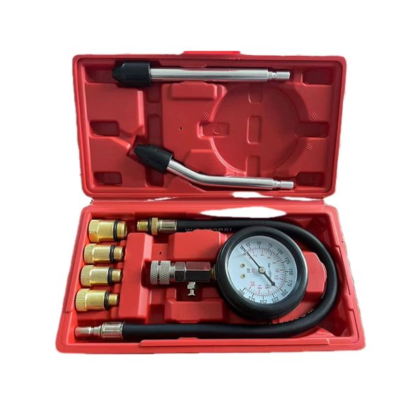 Probador de Compresión ZJERYL GULL - Kit de Herramientas para Motor 8 Piezas