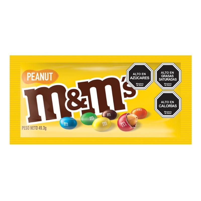 Chocolate Con Leche Y Maní 49 g M&M'S