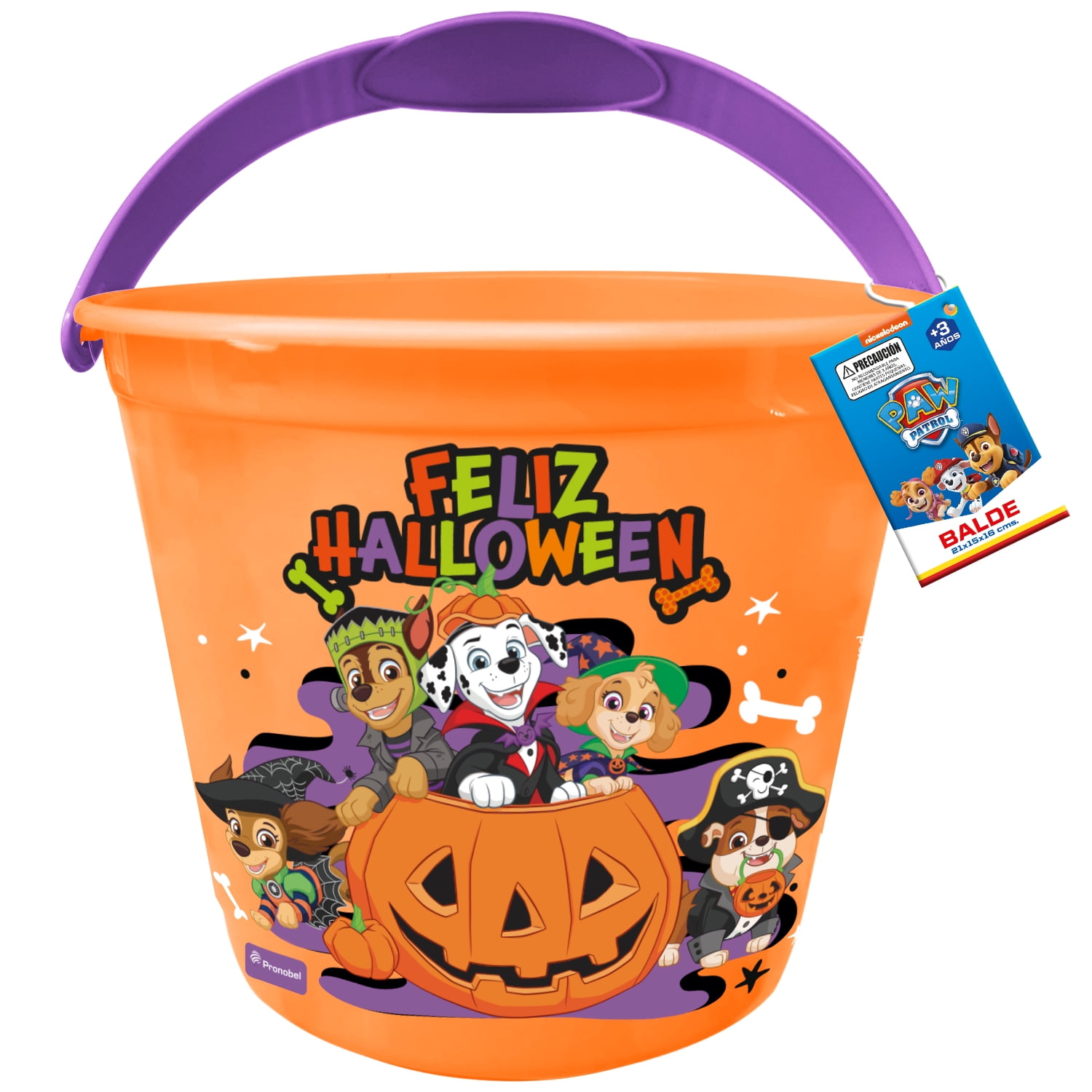 Balde Dulce 21x15x16 Cm Paw Patrol