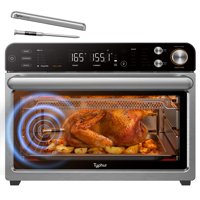 Horno Typhur Sync Con Freidora Y Tostadora De Acero Inoxidable De 27 Cuartos De Galón