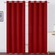 thumbnail image 1 of Cortinas LEMOMO 132x213 cm Rojo Opacas Térmicas (Juego de 2 Paneles), 1 of 9