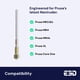 thumbnail image 2 of Boquilla de impresora 3D E3D High Flow de latón 0,6 mm para MK4 XL, 2 of 7