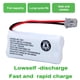 thumbnail image 4 of Batería BAOBIAN BT-1021 2.4V Ni-MH 300mAh Paquete de 2, 4 of 5
