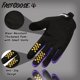 thumbnail image 3 of Guantes FASTGOOSE para Motocross y Dirt Bike, Negro, Talla Mediana, 3 of 6