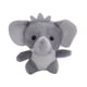 thumbnail image 2 of Colgante De Elefante De Peluche, Pequeño Muñeco De Peluche Suave Para Baby Shower De Niños Y Niñas, Color Gris., 2 of 5