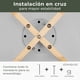 thumbnail image 5 of Pack 2 Taburetes Piso Bar Acolchado Altura 65cm Eames Tulip Gris, 5 of 10