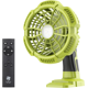 thumbnail image 2 of Ventilador de Acampar para Ryobi Batería de 18V Ventilador para Tienda Al Aire Libre Portátil sin Cable con Control Remoto, 2 of 8