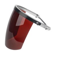 Magideal - Máscara Protectora Facial Para Adultos, Resistente A Impactos, Con Protección Abatible De 180 Degree, Ideal Para Trabajos De Jardinería Y Deshierbe. Marrón