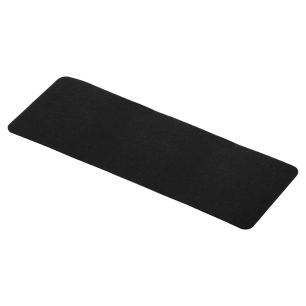 Protector de Escritorio Uxcell 35"x13", Alfombrilla de Ratón de Fieltro de Doble Cara para Oficina y Hogar, Negro