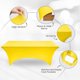 thumbnail image 5 of Mantel Utopia Kitchen de 6 pies de elastano amarillo, 200 g/m², elástico, 5 of 9