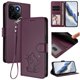 thumbnail image 2 of Carcasa Billetera de Cuero Sintético para Honor 400 Smart, Morado Oscuro, 2 of 6