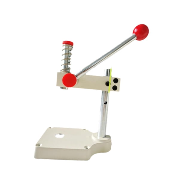 Máquina para hacer botones personalizados, máquina para hacer botones, altura ajustable, fácil de usar, bricolaje, portátil, para hacer botones decora