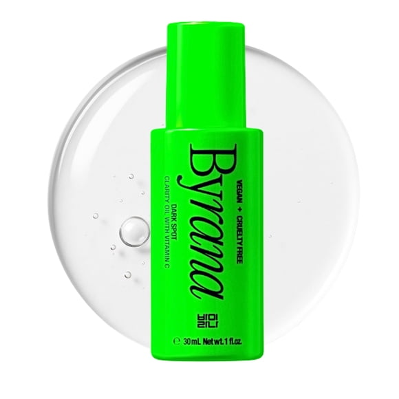 Sérum BYRANA Dark Spot Clarity Oil con vitamina C, 30 ml, vegano