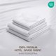 thumbnail image 3 of Juego de Sábanas Utopia Bedding Queen 4 Piezas Microfibra Blanca, 3 of 9