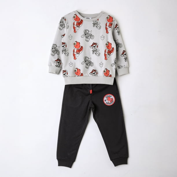 Conjunto Buzo Niño Paw Patrol Full Print Gris