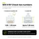 thumbnail image 3 of Conectores RJ45 TRUE CABLE Cat6A 50 unidades con paso, 3 of 8