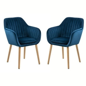 Habita2 Chile - Pack 2 Poltrona Sitial Murano - Azul