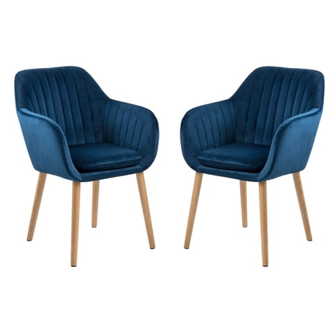 Habita2 Chile - Pack 2 Poltrona Sitial Murano - Azul