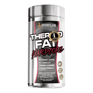 Sportlab - Thermo Fat Hardcore - Suplemento Termogénico Para Quemar Grasa | Aumenta Energía Y Controla El Apetito