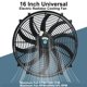 thumbnail image 2 of Ventilador Eléctrico para Radiador BLACKHORSE-RACING 16" 120W 3000 CFM, 2 of 8