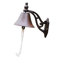 Magideal - Campana De Cena De Porche, Campanas De Puerta, Campanas Decorativas De Jardín, Campana Antigua De Hierro Fundido, Campanas De Cena Montadas En La Pare