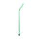 thumbnail image 4 of Eco Friendly Curved Vidrio Paja Beber Con Cepillo De Limpieza Green Green, 4 of 5