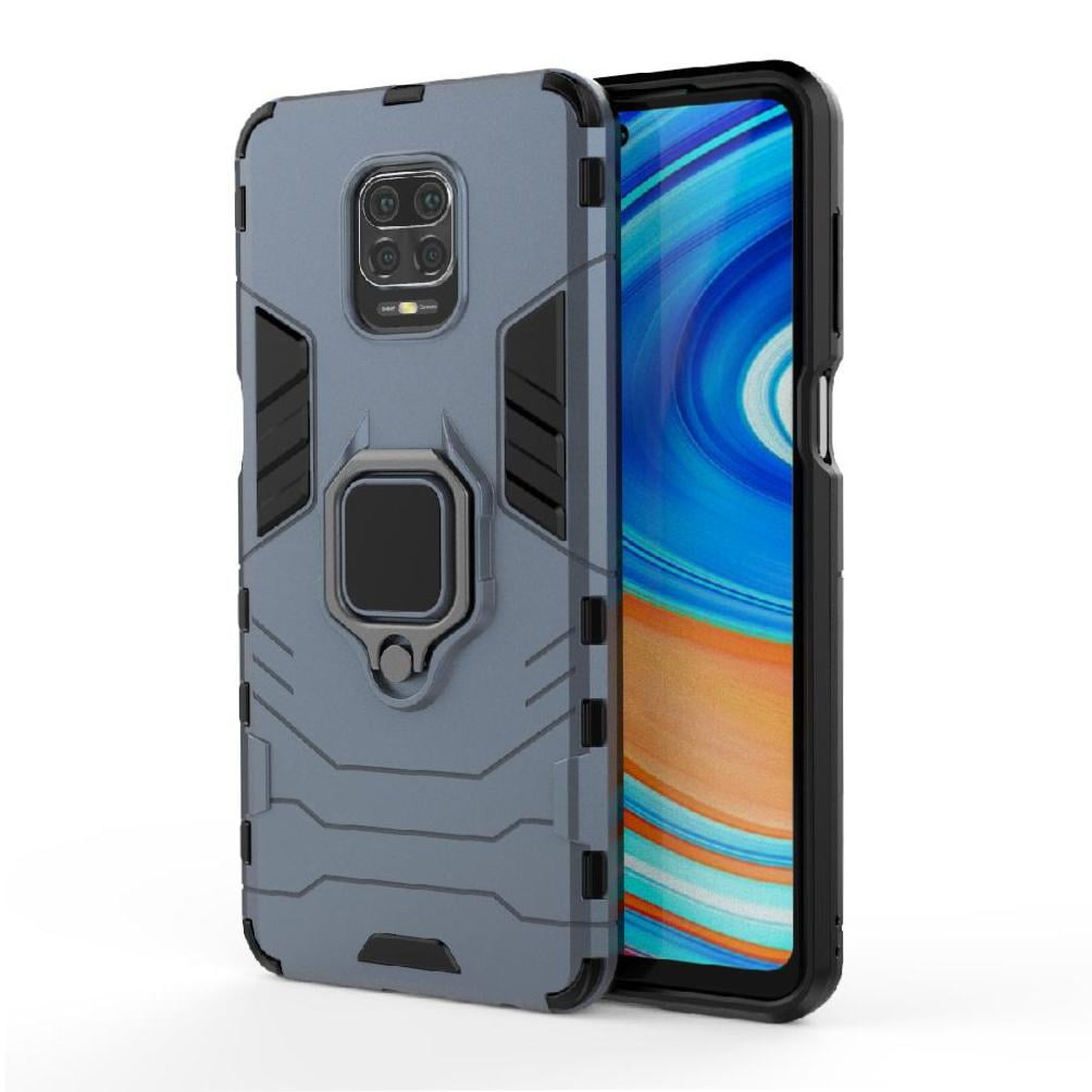 Foxdock Funda Antigolpes Para Xiaomi Redmi Note 9 Pro Max – Protección Total Con Soporte Y Diseño Robusto