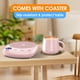 thumbnail image 5 of Calentador de tazas de café KitchekShop Fastest Heating, rosa, 50 W, 5 of 7