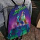 thumbnail image 4 of Noche del Zoopocalipsis Mochila de Cuerdas para Deportes y Gimnasio, Bolsa de Cuerdas Resistente al Agua, Bolsa Cinch, 30×40cm, 4 of 6