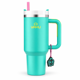 thumbnail image 1 of Mug Térmico Lemuria 1100 Ml Vaso Térmico Gran Capacidad Verde Menta, 1 of 3