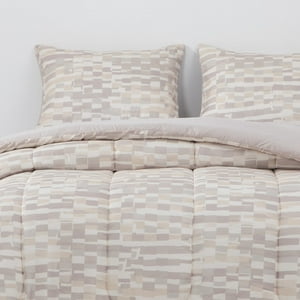 Dib - Plumon Reversible 2 Plazas Ladrillo Beige