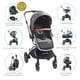thumbnail image 2 of Coche BebéTravel System F8006 Gris, 2 of 8