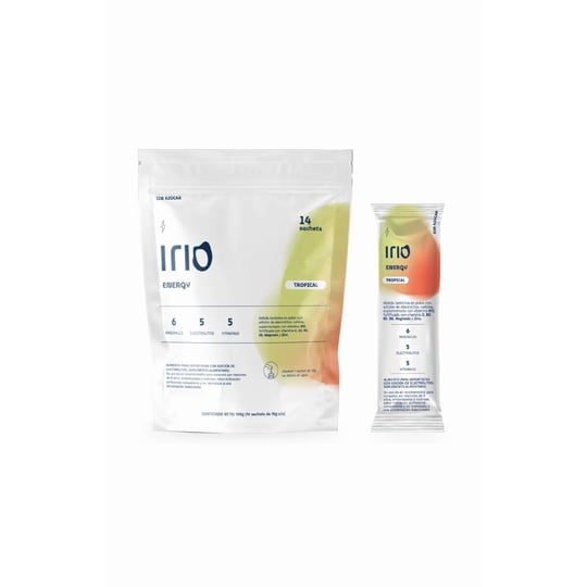 Irio - Electrolitos Bebida Energizante 14x Tropical