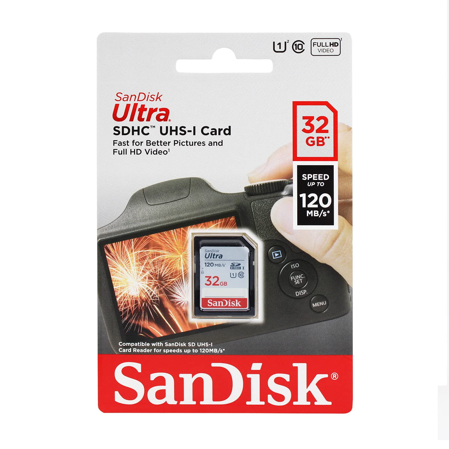 Sandisk Ultra Sdhc Uhs-i 32 Gb Paquete De 3