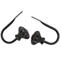 Rod - Par De Varillas Holdback Astamoda Gusto, Color Negro