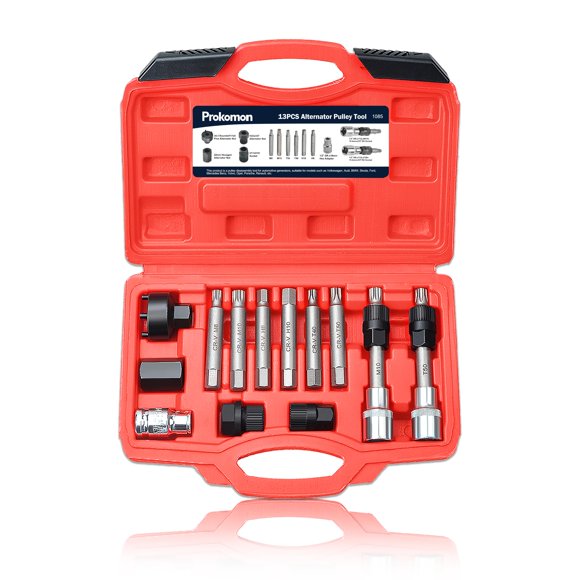 Kit de Herramientas para Polea de Alternador Prokomon - 13 Piezas