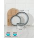 thumbnail image 4 of Juego de Vajilla de Porcelana Sweejar de 12 piezas resistente a astilladuras, 4 of 6