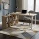 thumbnail image 2 of Escritorio en L con organizador 140x120x75cm Chic Home, 2 of 3