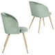 thumbnail image 4 of Pack 2 Sillas Comedor Lounge Terciopelo Verde, 4 of 6