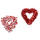 thumbnail image 5 of 2 Uds Corona De Corazón San Valentín Guirnalda Boda Puerta Delantera Decoración De Pared Rojo, 5 of 5