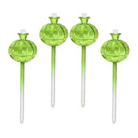 Magideal - 4 Uds. Globos De Riego Para Plantas, Estacas De Inserción Para Macetas, Dispositivos De Riego Duraderos, Bombillas De Riego Para Plantas En Macetas,