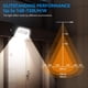 thumbnail image 4 of Paquete de luces LED de pared Flakeeper, 120 W, sensor del anochecer al amanecer, paquete de 2, 4 of 7