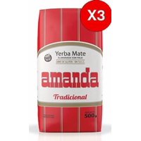 Amanda - Pack 3 Tradicional 500G C U