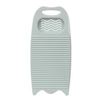 Magideal - Mini Tabla De Lavado, Calcetines, Herramienta De Limpieza De Ropa Con Soporte Para Jabón, Tabla De Lavado Para Lavandería, Herramientas De Lavandería Azul Claro